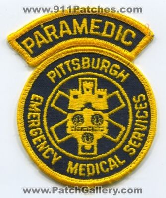 Pittsburgh Emergency Medical Services EMS Paramedic Patch (Pennsylvania)
Scan By: PatchGallery.com
