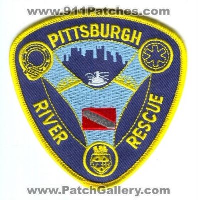 Pittsburgh River Rescue Patch (Pennsylvania)
Scan By: PatchGallery.com
Keywords: scuba dive water