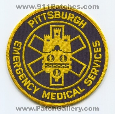 Pittsburgh Emergency Medical Services EMS Patch (Pennsylvania)
Scan By: PatchGallery.com
Keywords: ambulance