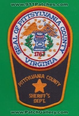 Pittsylvania County Sheriff's Department (Virginia)
Thanks to Paul Howard for this scan.
Keywords: sheriffs dept.