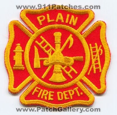 Plain Fire Department (UNKNOWN STATE)
Scan By: PatchGallery.com
Keywords: dept.