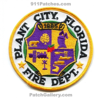 Plant City Fire Department Patch (Florida)
Scan By: PatchGallery.com
Keywords: dept. 1885