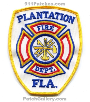 Plantation Fire Department Patch (Florida)
Scan By: PatchGallery.com
Keywords: dept.