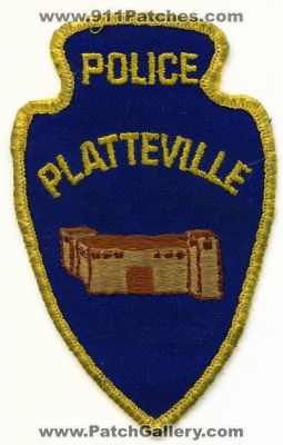 Platteville Police Department (Colorado)
Thanks to apdsgt for this scan.
Keywords: dept.