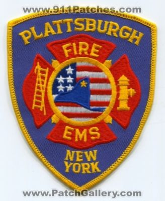 Plattsburgh Fire Department Patch (New York)
Scan By: PatchGallery.com
Keywords: dept. ems
