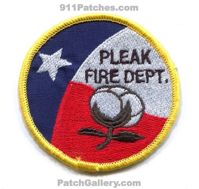 Pleak Fire Department Patch (Texas)
Scan By: PatchGallery.com
Keywords: dept.