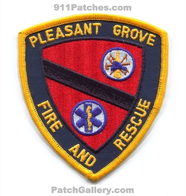 Pleasant Grove Fire and Rescue Department Patch (Alabama)
Scan By: PatchGallery.com
Keywords: & dept.