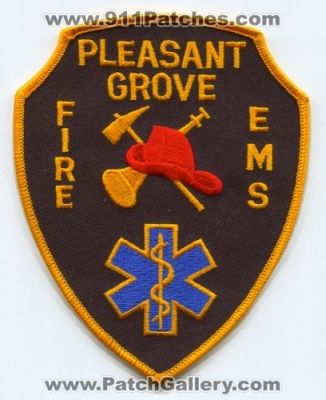 Pleasant Grove Fire EMS Department (Utah)
Scan By: PatchGallery.com
Keywords: dept.