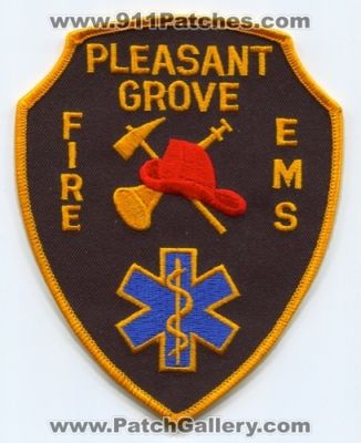 Pleasant Grove Fire EMS Department (Utah)
Scan By: PatchGallery.com
Keywords: dept.