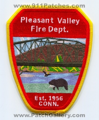 Pleasant Valley Fire Department Patch (Connecticut)
Scan By: PatchGallery.com
Keywords: dept. conn. est. 1956