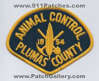 Plumas County Sheriff's Department Animal Control (California)
Thanks to PaulsFirePatches.com for this scan.
Keywords: sheriffs dept.