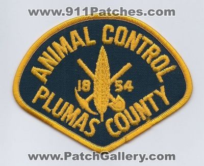 Plumas County Sheriff's Department Animal Control (California)
Thanks to PaulsFirePatches.com for this scan.
Keywords: sheriffs dept.