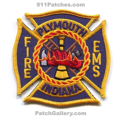 Plymouth Fire Department Patch (Indiana)
Scan By: PatchGallery.com
Keywords: dept. ems