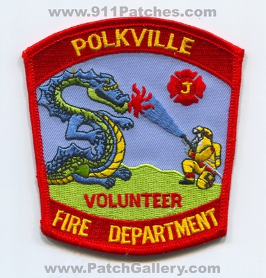 Polkville Volunteer Fire Department Patch (North Carolina)
Scan By: PatchGallery.com
Keywords: vol. dept. j dragon