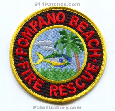 Pompano Beach Fire Rescue Department Patch (Florida)
Scan By: PatchGallery.com
Keywords: dept.