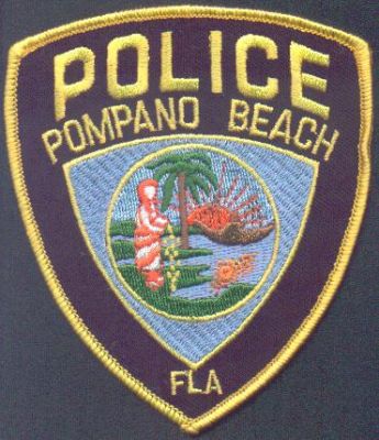 Pompano Beach Police
Thanks to EmblemAndPatchSales.com for this scan.
Keywords: florida