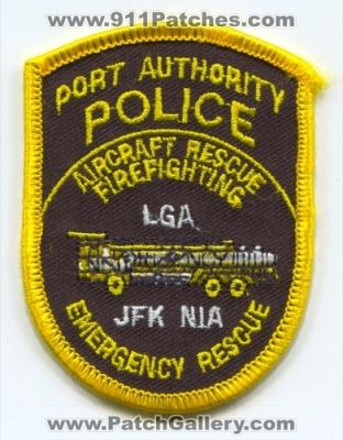 Port Authority Police Department Aircraft Rescue FireFighting Emergency Rescue (New York)
Scan By: PatchGallery.com
Keywords: dept. arff firefighter lga jfk nia