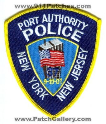 Port Authority Police Department 9-11-01 (New York)
Scan By: PatchGallery.com
Keywords: jersey