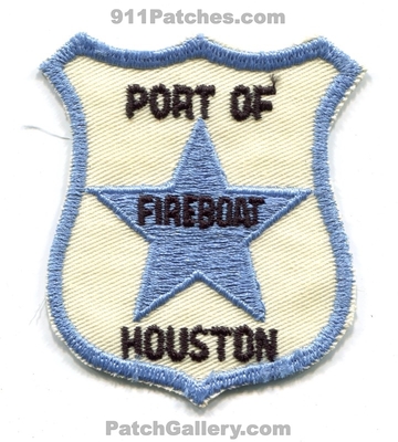 Port of Houston Fire Department Fireboat Patch (Texas)
Scan By: PatchGallery.com
Keywords: dept.