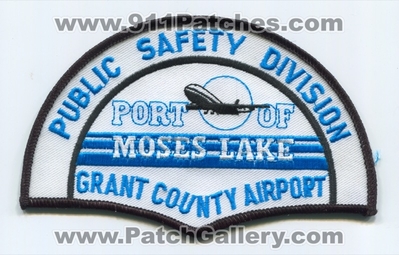 Grant County Airport Public Safety Division Port of Moses Lake Patch (Washington)
Scan By: PatchGallery.com
Keywords: co. department dept. of dps d.p.s. fire ems police