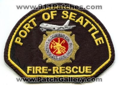 Port of Seattle Fire Rescue Department Aircraft Rescue and FireFighting ARFF Patch (Washington)
Scan By: PatchGallery.com
Keywords: dept. airport & firefighter cfr crash