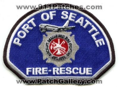Port of Seattle Fire Rescue Department Aircraft Rescue and FireFighting ARFF Patch (Washington)
Scan By: PatchGallery.com
Keywords: dept. airport & firefighter cfr crash