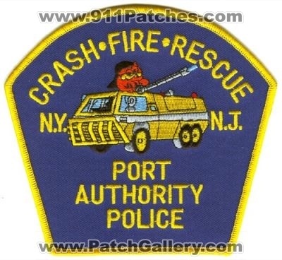 Port Authority Police Department Crash Fire Rescue CFR Patch (New York)
Scan By: PatchGallery.com
Keywords: dept. jersey arff aircraft airport firefighter firefighting garfield n.y. ny n.j nj