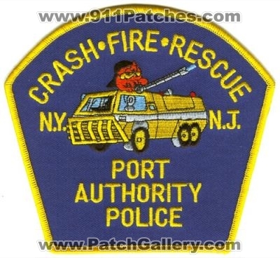 Port Authority Police Department Crash Fire Rescue CFR Patch (New York)
Scan By: PatchGallery.com
Keywords: dept. jersey arff aircraft airport firefighter firefighting garfield n.y. ny n.j nj