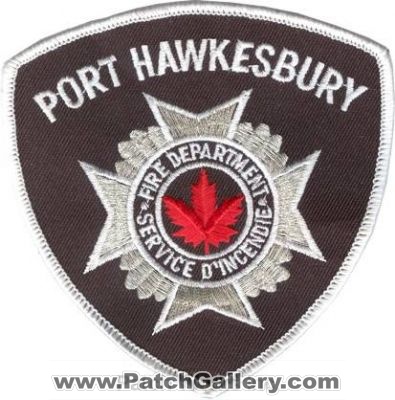 Port Hawkesbury Fire Department (Canada NS)
Thanks to zwpatch.ca for this scan.
