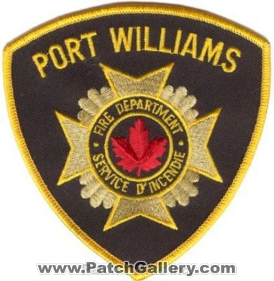 Port Williams Fire Department (Canada NS)
Thanks to zwpatch.ca for this scan.
