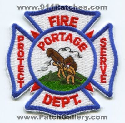 Portage Fire Department Patch (Wisconsin)
Scan By: PatchGallery.com
Keywords: dept. protect serve