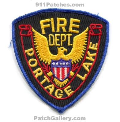 Portage Lake Fire Department Patch (Maine)
Scan By: PatchGallery.com
Keywords: dept.