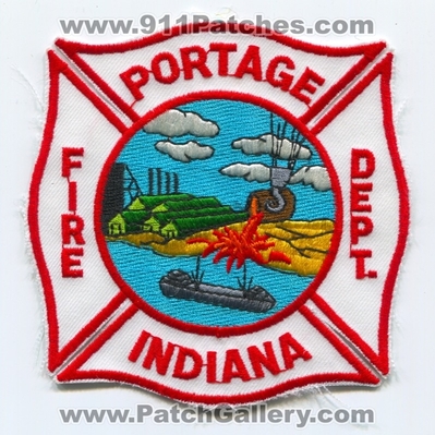 Portage Fire Department Patch (Indiana)
Scan By: PatchGallery.com
Keywords: dept.