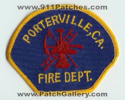 Porterville Fire Department (California)
Thanks to Mark C Barilovich for this scan.
Keywords: dept. ca.