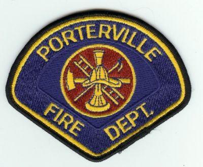 Porterville Fire Dept
Thanks to PaulsFirePatches.com for this scan.
Keywords: california department
