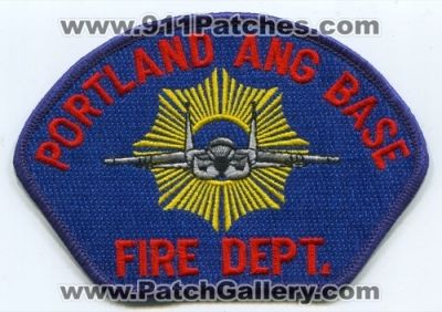 Portland Air National Guard ANG Base Fire Department USAF Military Patch (Oregon)
Scan By: PatchGallery.com
Keywords: a.n.g. dept. u.s.a.f.