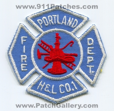 Portland Fire Department Hook and Ladder Company Number 1 Patch (Pennsylvania)
Scan By: PatchGallery.com
Keywords: dept. h&l co. no. #1