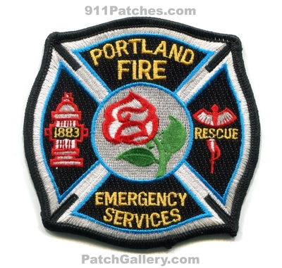 Portland Fire Rescue Department Emergency Services Patch (Oregon)
Scan By: PatchGallery.com
Keywords: dept. es 1883