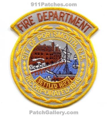 Portsmouth Fire Department Patch (New Hampshire)
Scan By: PatchGallery.com
Keywords: city of dept. incorporated 1849
