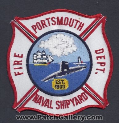 Portsmouth Naval Shipyard Fire Department (New Hampshire)
Thanks to Paul Howard for this scan.
Keywords: dept. usn navy
