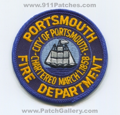 Portsmouth Fire Department Patch (Virginia)
Scan By: PatchGallery.com
Keywords: city of dept.