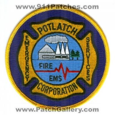 Potlatch Corporation Fire EMS Emergency Services (Idaho)
Scan By: PatchGallery.com

