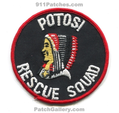 Potosi Rescue Squad EMS Patch (Wisconsin)
Scan By: PatchGallery.com
Keywords: ambulance