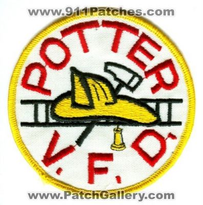 Potter Volunteer Fire Department Patch (Wisconsin)
Scan By: PatchGallery.com
Keywords: vol. v.f.d. vfd dept.