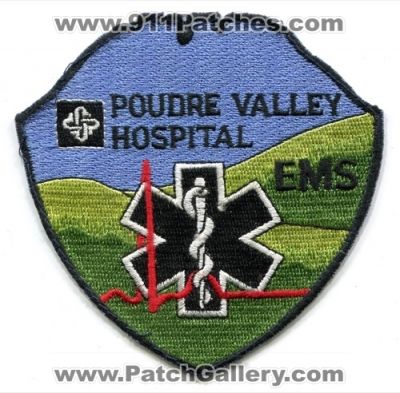 Poudre Valley Hospital Emergency Medical Services EMS Patch (Colorado)
[b]Scan From: Our Collection[/b]
Keywords: pvh ambulance