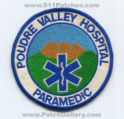 Poudre Valley Hospital Paramedic EMS Patch (Colorado)
[b]Scan From: Our Collection[/b]
Keywords: pvh ambulance