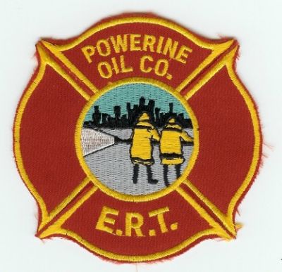Powerine Oil Co ERT
Thanks to PaulsFirePatches.com for this scan.
Keywords: california fire company emergency resonse team