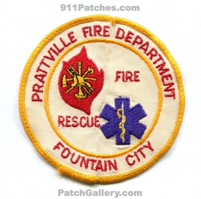 Prattville Fire Rescue Department Patch (Alabama)
Scan By: PatchGallery.com
Keywords: dept. fountain city