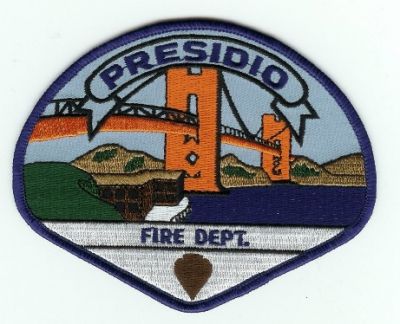 Presidio Fire Dept
Thanks to PaulsFirePatches.com for this scan.
Keywords: california department us army