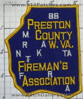 Preston County Fireman's Association (West Virginia)
Thanks to swmpside for this picture.
Keywords: firemans w.va.